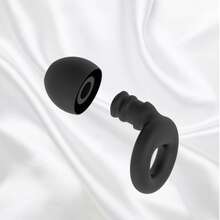 HUAK 1对装柔软硅胶降噪耳塞 - 可重复使用 - 适用于睡眠、深度专注、旅行、游泳、噪音敏感人群 - 多色 - 查看 4