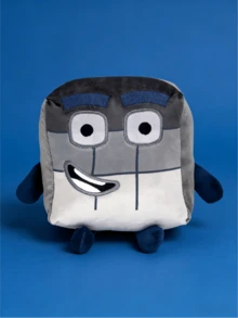 1-10数字积木毛绒玩具，柔软填充动物玩具，幼儿数字学习玩具，柔软填充玩具，儿童生日礼物，春夏款 - 彩色 - 查看 10