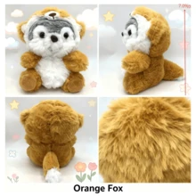 PlushFable 7.09" Cute Husky Plush Dog Small Size Sleeping Companion Doll Girlfriend Husky Pillow Plush Toy Birthday Gift For Men Plushies Stuffed Animals Valentine's Gifts Birthdaygift - Cáo Cam - Xem 4