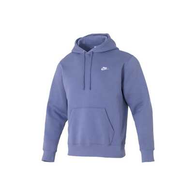  Áo nỉ có mũ lót lông cừu Nike Club dành cho nam, màu xanh dương.