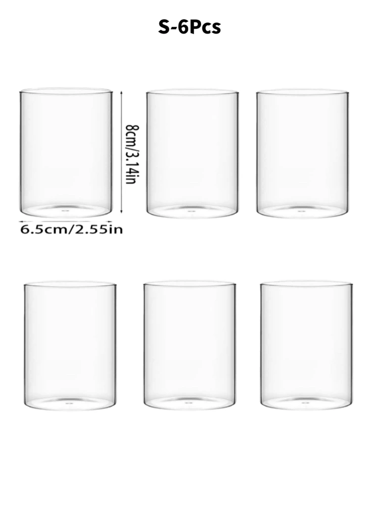 Valentine's Day Wedding Party Decorations, Floating Transparent Windproof Candle Holders, High Borosilicate Glass Hydroponic Plant Vases, Transparent Tabletop Fresh Flower Vases Stand - Transparent - View 17