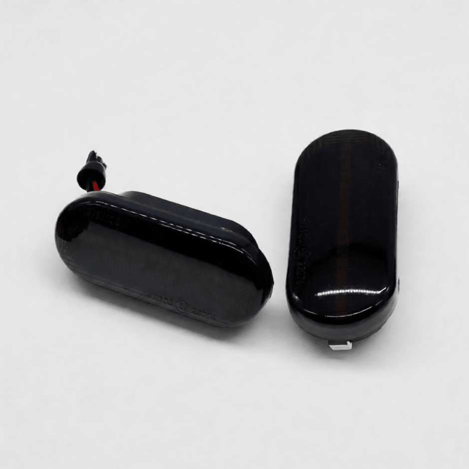 2 Piezas Secuencial Dinámico LED Intermitente Lateral Luz de Señal Direccional para Auto Coche, Luz de Posición Secuencia para Bora Golf Passat Polo, Indicador Lámpara con Efecto de Flujo