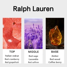 Ralph Lauren Polo Red Cologne Men Eau De Toilette Refillable Spray 125ml Woody Fragrance Men's Perfume Authentic Original Product Long-Lasting Scent - 木質香調 - 查看 2