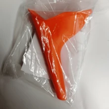 2个便携式紫色/粉色/橙色女性小便器，TPR橡胶材质，适合户外旅行和女性健康护理 - 彩色 - 查看 17