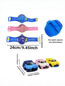 Jam Tangan Mainan Kendali Jarak Jauh untuk Anak-Anak, Mobil Mini untuk Anak-Anak, Mobil RC Kecil, Mobil Mini, Mainan untuk Anak Laki-Laki Usia 3 Tahun, Mainan Anak Laki-Laki, Mobil, Pengisi Tas Pesta - MultiWarna - View 12