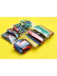 164/328/560pcs 2:1 Heat Shrink Tubing, Eventronic Wire Cable Wrap Kit Electrical Insulation Heat Shrink Sleeve Set (5 Colors/12 Sizes), Black, Red, Blue, Yellow, Green - Cable Sleeve - View 5