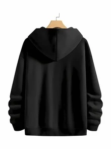 Unisex "F1 Team MCL39" Racing Print Hooded Sweatshirt With Pockets - Comfortable And Soft For Autumn/Winter Streetwear - Dark - View 2