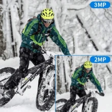 1pc 1080P HD Mini Smart Camera, Portable Video Recorder With Night Vision, 180° Rotatable Lens, Rechargeable Battery, Motion Detection, Suitable For Security Monitoring, Sports, Driving, Meetings, Classrooms, Law Enforcement, And Outdoor Travel - Black - View 9