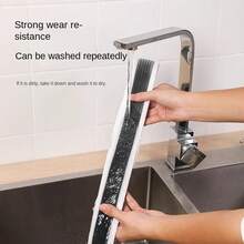 1 Roll 93cm PVC Door Bottom Seal Strip With Felt, Draft Stopper, Soundproof Door Bottom Seal Tape - Multicolor - View 6