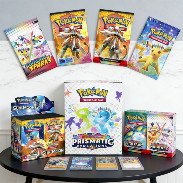 36pcs Pokemon TCG Card Booster Pack - Collectible Anime Merchandise - Party Favors, Christmas Stocking Stuffers, Holiday & Christmas Gift Ideas, Pokemon TCG, Trading Card Game, Fun Gifts