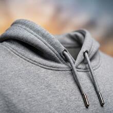 Sudadera con capucha para mujer, elegante top de poliéster de manga larga, sudadera de mujer versátil e informal, forro polar, estampado de Nueva York, hombros caídos, tela suave, cómoda y transpirable, ropa de calle de moda para todos los días, ideal para otoño e invierno. - Gris - Ver 6