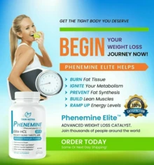 1 Bottle Of Phenemin Elit 37.5 Strong Appetite Suppressant And Energy Pill - 藍白色 - 查看 2