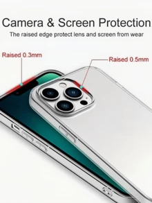 Premium Ultra-Thin Soft TPU Protective Case With Clear Back Compatible With Apple - Clear - View 9