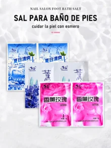 Foot & Hand Care Scrubs - Rose - View 1