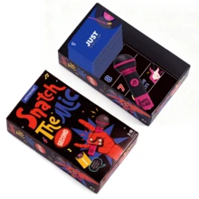 Snatch That Mic Music Card Game, 125PCS Singing Challenge Cards, 2-10 Players Fun Pass The Mic Game, Ideal For Family Karaoke Christmas Birthday Party,Game Gift!Cards Games,Party Games,Friends Games,Board Games - Nhiều màu - Xem 6