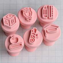 Stamp Kit For Brigadeiro Sweet Teacher's Day With 6 Pieces - 彩色 - 查看 1
