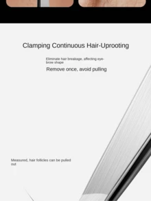 4pcs/Set High Precision Eyebrow Tweezers Stainless Steel Eyebrow Hair Removal Tool Kit - Multicolor - View 7