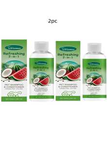 Pet Dry Wash Mousse Cleansing Foam, Waterless Bathing For Puppies & Kittens, Removes Odor, Softens Fur, Best Gift - Multicolor - View 9