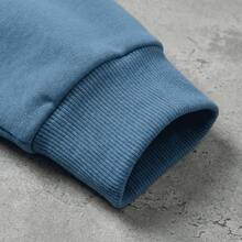 Y2K Gothic Punk Fashion Zipper Hoodie For Women With Snowflake Pattern And Letter Print Design Warm Fall Winter Jacket, Versatile Daily Wear, Back ToSchool, Graduation, Teacher Attire, Outdoor Fitness,Running, Valentine'S Day, Christmas Party - 藍色 - 查看 9