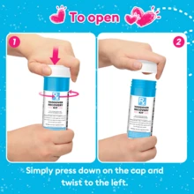 LOVEVOYAGE Bachelor Party Favors - Blue Empty Pill Bottles For DIY Hangover Kit Supplies, Funny Rx Style Containers For 21st Birthday, Nurse Party Favors, Groomsmen Gifts & Wedding Guest Bags - 12Pcs - 查看 5