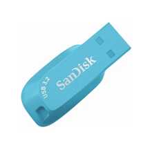Memoria USB  32 Gb SanDisk Ultra Shift 32GB, USB 3.0, Memoria USB con diseño color azul turquesa - Azul - Ver 4