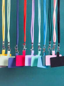 A Hanging Neck Rope Mobile Phone Clip With Anti-Lost Lanyard For Birthday/Easter/Boy/Girlfriend Gift - Multicolor - View 1