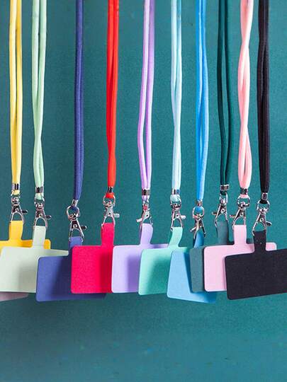 A Hanging Neck Rope Mobile Phone Clip With Anti-Lost Lanyard For Birthday/Easter/Boy/Girlfriend Gift