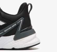 Adidas Unisex Lightweight Breathable Casual Sports Running Shoes - Black and White - View 8