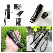 80000流明潜水LED手电筒 - IPX8防水 - 可充电防水便携式战术手电筒 - 适用于户外露营、游泳、旅行、钓鱼、狩猎、骑行 - 星星 - 查看 6