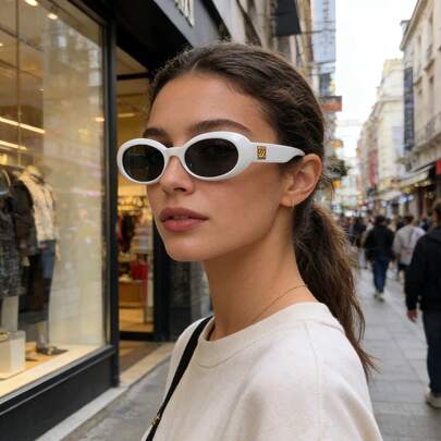 1pc Women's Fashion Fashion Glasses, Elegant Street Style Eyewear