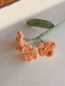 Bộ quà tặng hoa trái tim móc len 1 chiếc - Tác phẩm nghệ thuật thủ công bằng len, trang trí lãng mạn vĩnh cửu, thích hợp cho Ngày của Mẹ, Ngày Nhà giáo, Sinh nhật, Lễ tốt nghiệp - Hoa nhân tạo tự làm tinh tế, dùng để trang trí nhà cửa, Ngày Valentine, làm quà tặng cho người thân yêu. - Nhiều màu đừng quên tôi - Xem 18