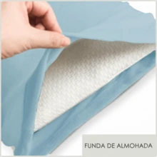 Pyrenees Sheet Set, 3 Pieces – Thermal Winter Bedding, 100% Polyester, 120 G | Fitted Sheet, Flat Sheet, And Pillowcase | For 90/105/135/150 Cm Beds | Soft Touch | 24/48 H Delivery - 扎亞斯.阿祖爾 - 查看 4