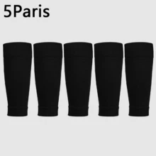 2/5 Pairs Sports Compression Football Leg Sleeves, Calf Compression Leg Warmers - Multicolor - View 25