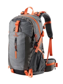 CAMEL CROWN Casual Sports Backpack, Outdoor Cycling Hiking Bag, Lightweight Travel Backpack - Grey - View 1