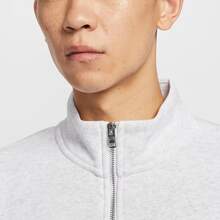 Áo nỉ cổ mở in logo Nike dành cho nam, màu trắng. - trắng - Xem 4