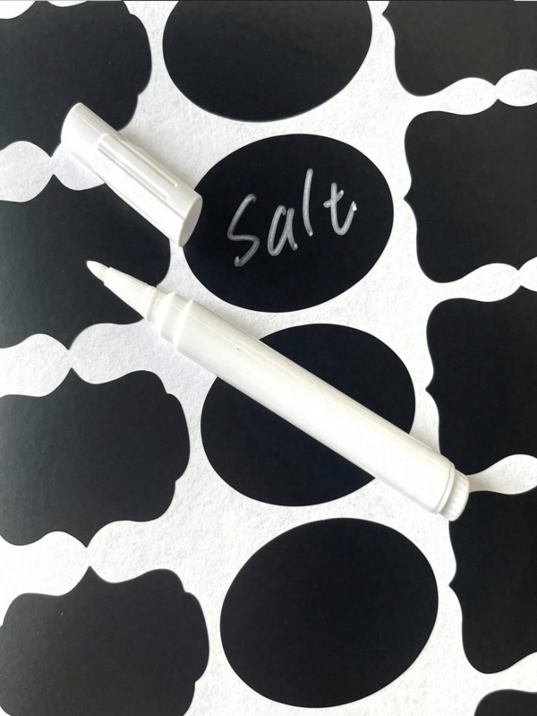 3pcs/Set White Liquid Chalk Markers, Suitable For Blackboard, LED Writing Board, Stickers & Labels, Erasable, Back To School Essential