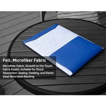 FIORIA Portable Protection, Laptop Bag. Slim Design, Lightweight And Comfortable, Only About 2.8mm Thick. Made With Premium Microfiber Fabric (Microfiber Reinforced Polyurethane Leather), Smooth To The Touch, Waterproof, Leak-Proof, Wear-Resistant, Age-Resistant, Wrinkle-Free, And Deformation-Resistant. The Integrated Flip-Top Can Also Be Used As A Temporary Mouse Pad. - Rose Gold - View 5