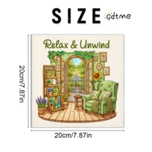 GDTME Thư giãn & Thả lỏng: Sách tô màu đơn giản và nổi bật dành cho người lớn và thanh thiếu niên, món quà hoàn hảo cho Lễ Phục Sinh, Ngày của Mẹ, Ngày của Cha, mùa cưới và sinh nhật. Những họa tiết đáng yêu giúp giảm căng thẳng, rất phù hợp cho những người bạn thích tô màu và không khí tựu trường (Tô màu thư giãn). Quà tặng cho mẹ, K-Pop, Trường học, Sách tô màu, Văn phòng phẩm, Quà tặng Lễ Phục Sinh, Trang trí phòng, Đồ dùng học tập, Đồ dùng văn phòng, Quà tặng, Đồ nhét túi quà, Đồ chơi, Đồ dùng tiệc tốt nghiệp năm 2026 - Thư giãn và giảm căng thẳng - Xem 3