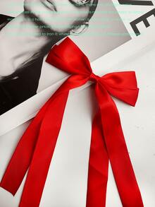 1 chiếc kẹp tóc màu đỏ dễ thương, phụ kiện tóc thời trang, kẹp tóc hình nơ, thích hợp cho du lịch, sử dụng hàng ngày, mùa xuân, hè, thu, đông, Ngày của Mẹ, trang trí tóc dễ thương và thanh lịch, kẹp tóc thời trang mùa hè, quà tặng năm mới, phụ kiện tóc cho nữ, phụ kiện đội đầu, kẹp càng cua, ghim cài tóc - Đỏ - Xem 5