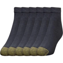GOLDTOE Men'S 656P Cotton Ankle Athletic Socks, Multipairs - ColorC - View 1