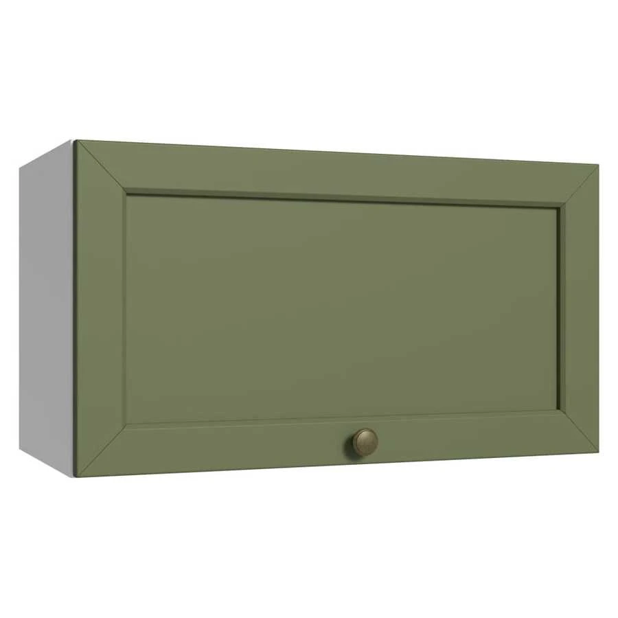 Alacena Gabinete Superior Cocina Madesa Vik 60cm BV 01 - Blanco y Verde - Ver 1