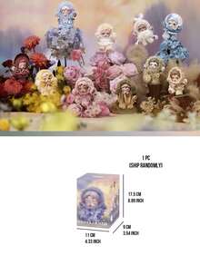 POP MART SKULLPANDA 轻盈编织花园系列盲盒吊坠，包含9款常规款+1款隐藏款，灵感源自自然花园，设计元素包括柚木、花坛和风信子，采用柔软编织纹理，细节精致。隐藏款名为“花园之中”。配有挂环，可挂在背包、手提包或钥匙链上作为装饰。这款艺术吊坠是SKULLPANDA粉丝和盲盒收藏家的理想之选，适合日常佩戴或收藏展示，也是送给女友、男友、伴侣、朋友的理想生日、节日等礼物。 - 彩色 - 查看 14