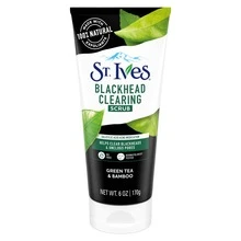 [170g] St. Ives Green Tea Scrub | Formula Lembut, Melembapkan Kulit | Merek Scrub No. 1, Memberikan Perawatan SPA Lembut untuk Tubuh & Wajah | Bebas Minyak, Teruji oleh Dermatolog | 100% Partikel Eksfoliasi Alami, Dengan Lembut Mengangkat Kulit Kasar untuk Kulit Bercahaya - Teh hijau - View 2