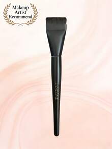 Lancôme Black, Makeup Foundation Brush, Flat Top Brush, Thin Application, Long Wear Brush, Flawless Application - Black - View 1