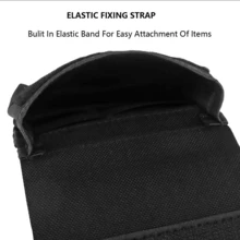 1PC 5.56 9mm Tactical Waist Pack, MOLLE Compatible Magazine Pouch For Hunting Airsoft, Lightweight GP Utility Bag With Elastic Retention - Bronze - View 6