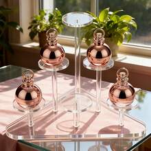 1个亚克力可拆卸展示架，可用于展示小雕像、香水、珠宝等 - 彩色 - 查看 3