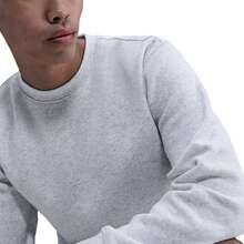 Áo nỉ dài tay cổ tròn thoáng khí Nike Swoosh, nam, màu trắng - trắng - Xem 4