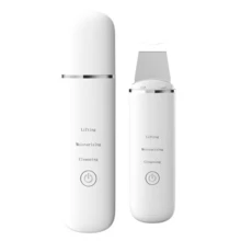 SOKANY Ultrasonic Facial Cleanser With Blackhead Removal Function, One-Touch Start, 3 Speed Settings, Compact And Portable. High-Frequency Vibration Deep Cleans Skin, 3D Head Fits Facial Contour, No Dead Angles. Unisex, Suitable For Blackhead Removal. - White - View 10