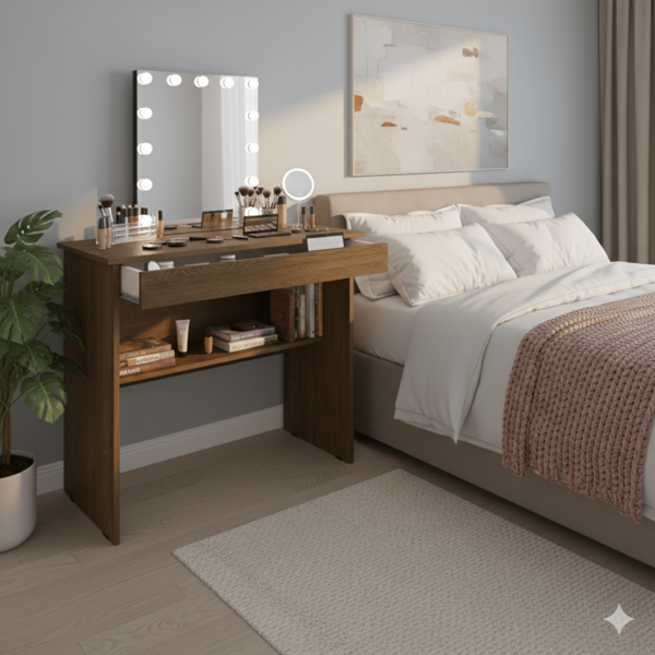 House Furniture Stores Penteadeira Escrivaninha Vitoria Freijó