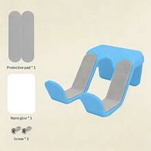 1/2/3pcs Orange Wall-Mounted Game Controller Holder, Durable ABS Material, Suitable For Xbox, Switch Game Controller Holder - Multicolor - View 10